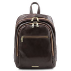 Perth - Sac à dos en cuir avec 2 compartiments