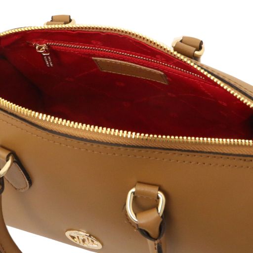 Layla - Leather duffle bag