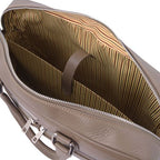 Treviso - Leather laptop briefcase