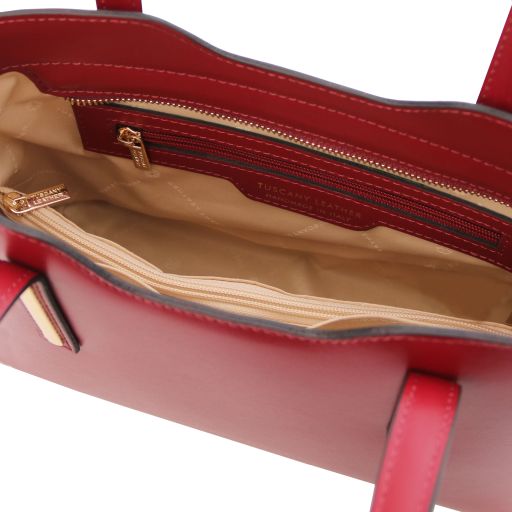 Olimpia - Sac cabas en cuir - Petit modèle