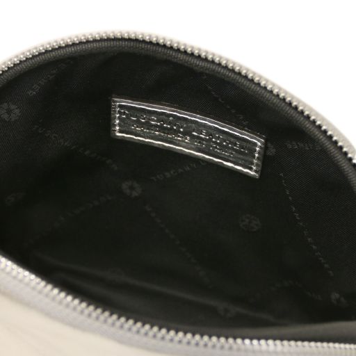 Vera - Soft metallic leather toiletry case