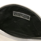Vera - Soft metallic leather toiletry case