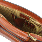 Venezia - Leather briefcase 2 compartments