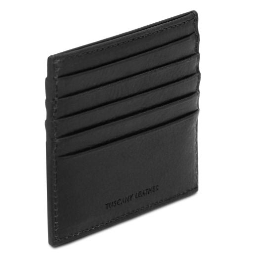 Porte-cartes de crédit en cuir Secondary image
