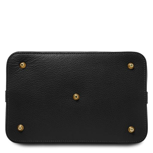 Minerva - Leather bucket bag