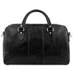 Lisbona - Travel leather duffle bag - Small size
