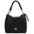 Amy - Sac shopping en cuir souple