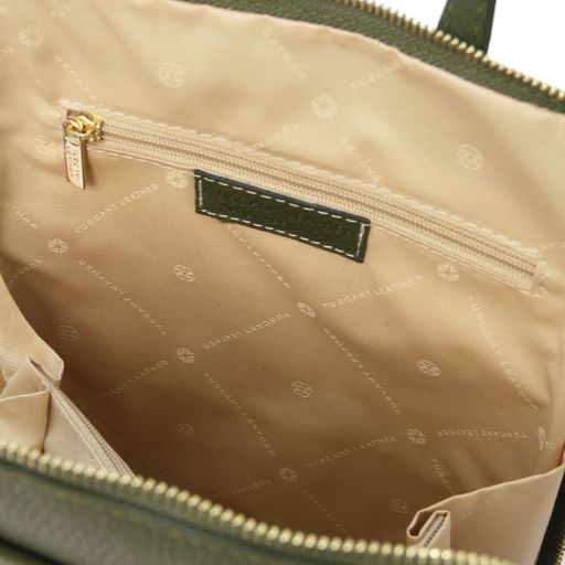 TL Bag - Small leather backpack for women