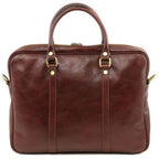 Prato - Elégante serviette pour portable en cuir