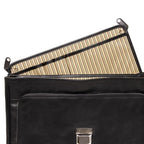 Alessandria - Leather multi compartment TL SMART laptop briefcase