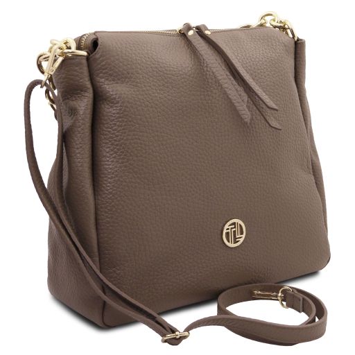 Amy - Soft leather shopping bag