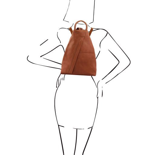 Shanghai - Soft leather backpack