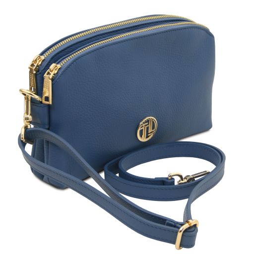 Lily - Sac bandoulière en cuir souple