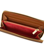 Financier - Exclusive zip around leather wallet