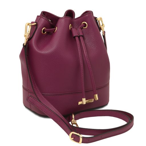 Livia – Italian Leather Bucket Bag