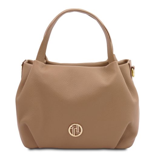 Nora - Sac à main en cuir souple