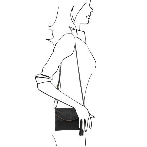 TL Young Bag - Sac bandoulière avec pompon