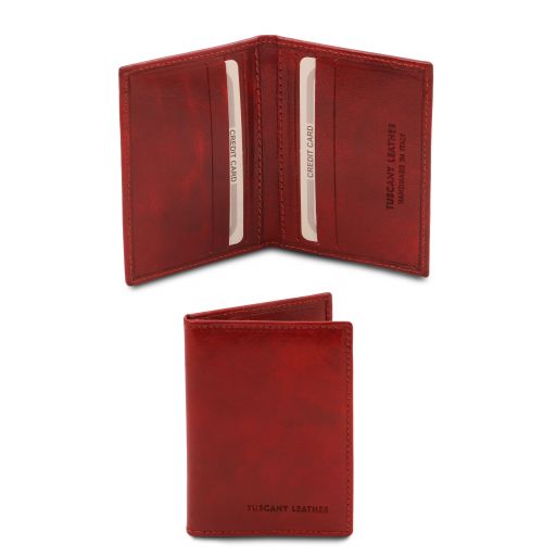 Elégant porte cartes en cuir