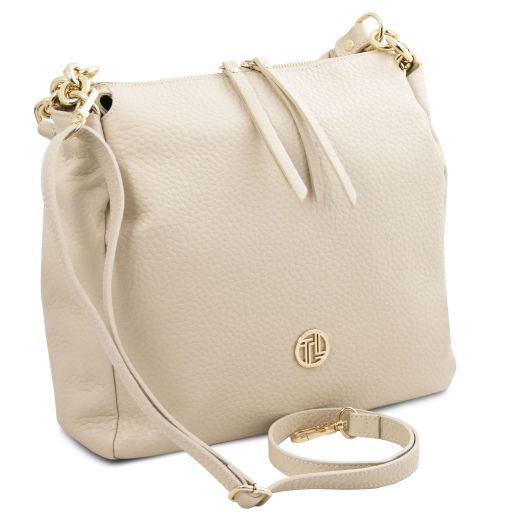 Amy - Sac shopping en cuir souple