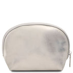 Vera - Soft metallic leather toiletry case