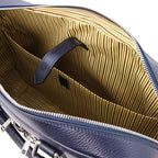 Treviso - Leather laptop briefcase
