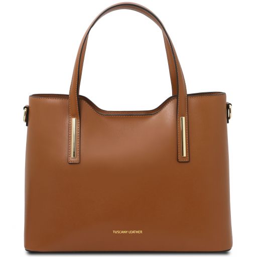 Olimpia - Sac cabas en cuir