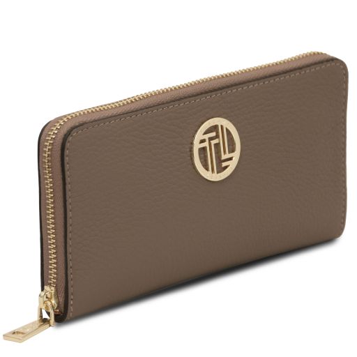 Financier - Exclusive zip around leather wallet