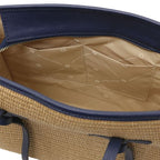 Frame - Straw effect shoulder bag