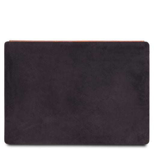 Leather desk pad with inner compartment
