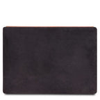 Leather desk pad with inner compartment