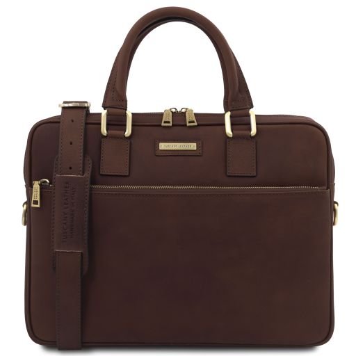 Ferrara - Cartable porte ordinateur en cuir