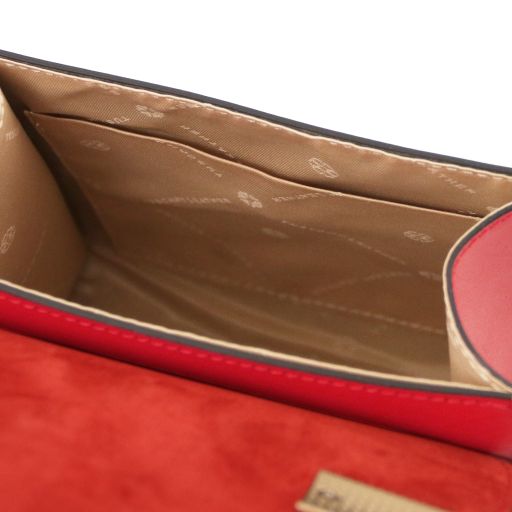 Julia - Italian Leather Handbag – Compact Structure with Architectural Precision