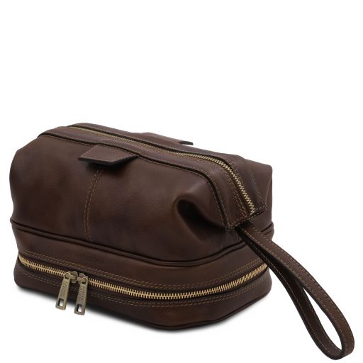 Jacob - Leather toilet bag