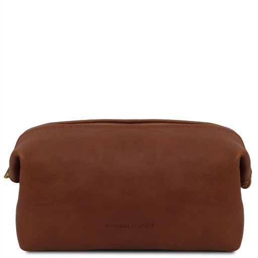 Smarty - Leather toiletry bag - Small size