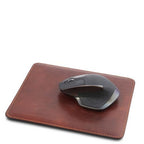 Leather mouse pad