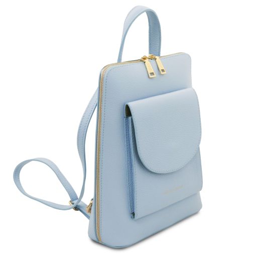TL Bag - Petite sac à dos en cuir pour femme