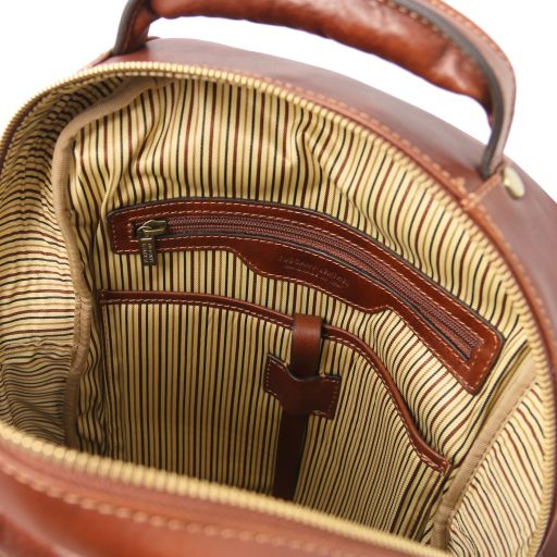 Melbourne - Leather laptop backpack