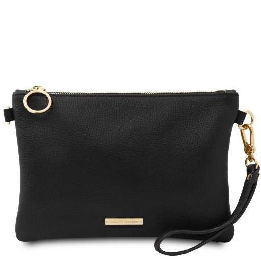 Aria – Italian Leather Clutch Bag