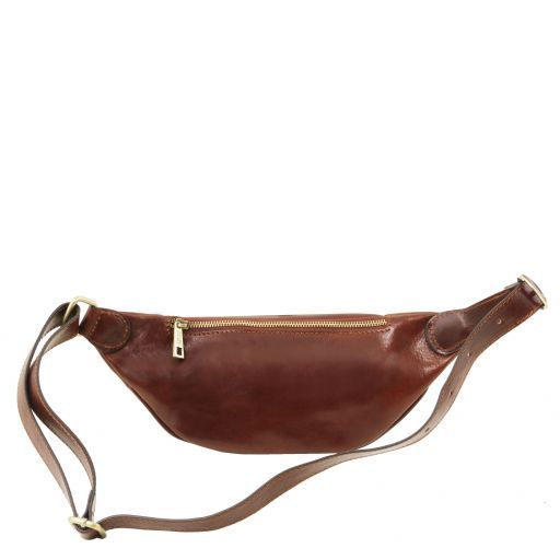 Leather fanny pack