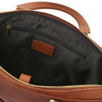 FERRARA – Italian Leather Laptop Briefcase