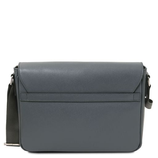 Messenger - Sac messenger en cuir Saffiano