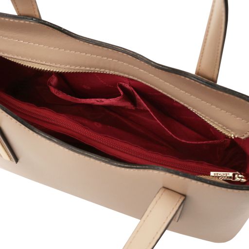 Olimpia - Sac cabas en cuir - Petit modèle