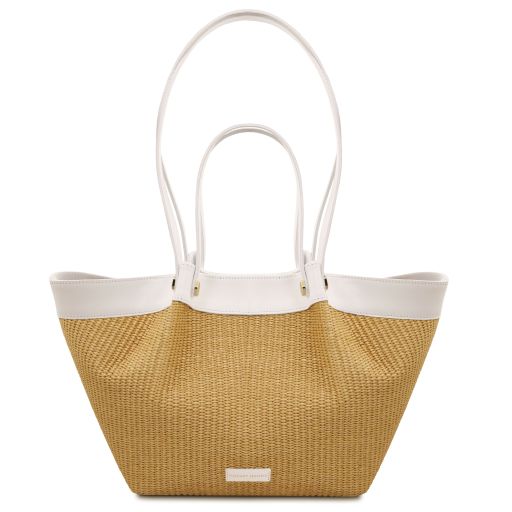 SOLEIL — Raffia Shopping Bag