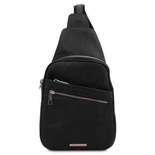 Albert - Sac bandoulière en cuir souple