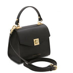 Julia - Italian Leather Handbag – Compact Structure with Architectural Precision