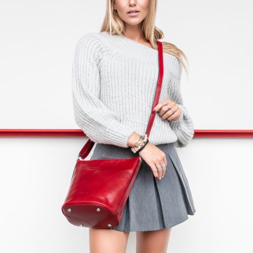 Giusi - Leather shoulder bag