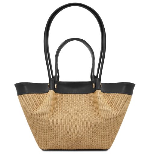 SOLEIL — Raffia Shopping Bag