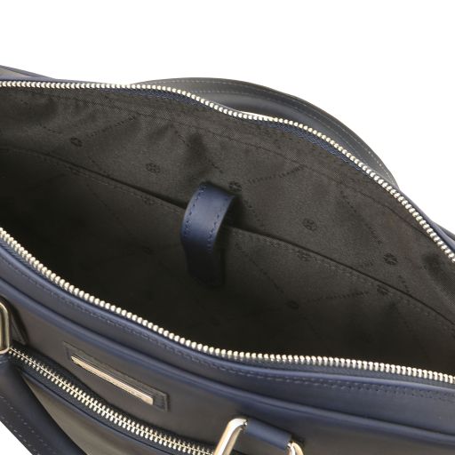 FERRARA – Italian Leather Laptop Briefcase