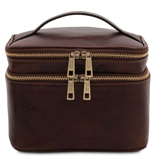 Eliot - Trousse de toilette en cuir