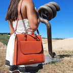 TL Bag - Sac à dos pour femme en cuir